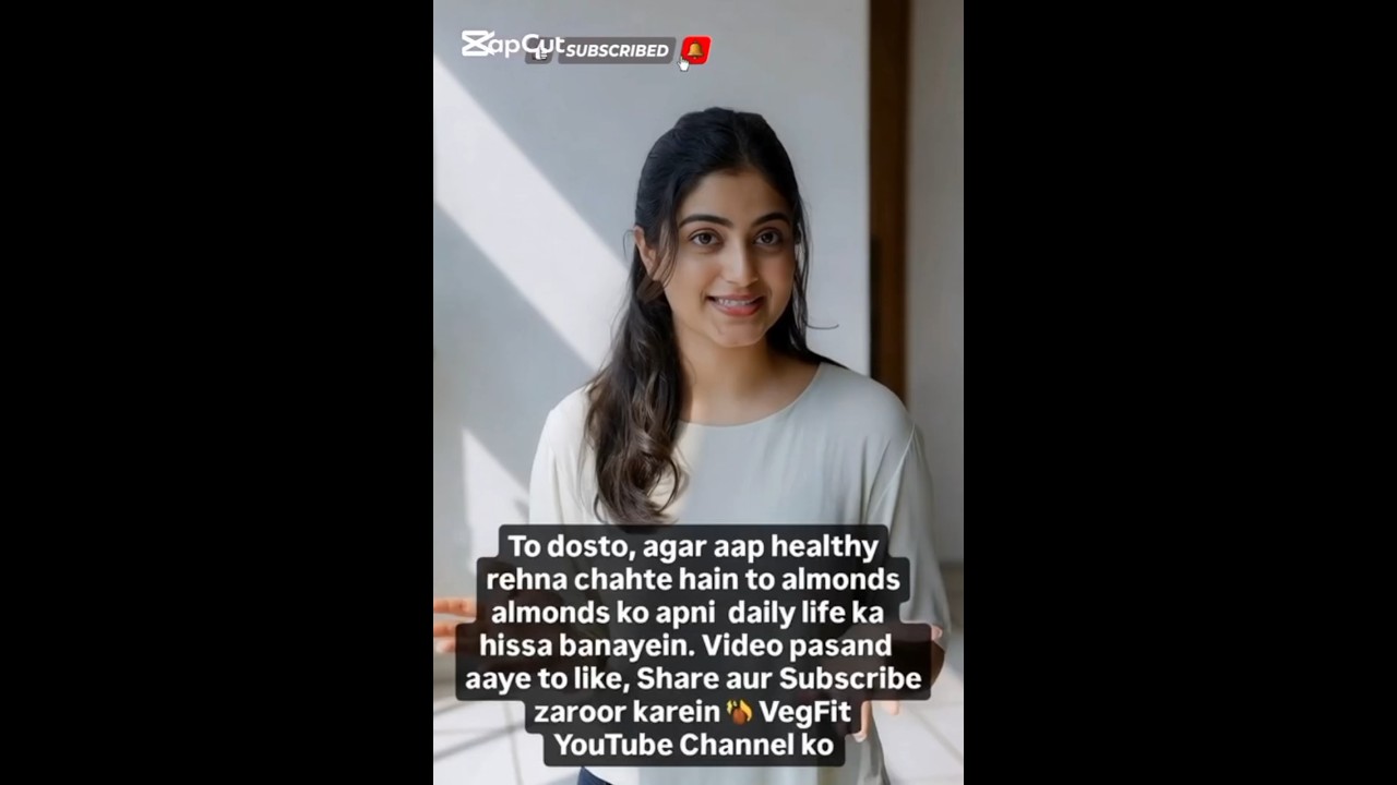 Almonds Daily Benefits | Badam for Brain, Skin & Energy | VegFit 