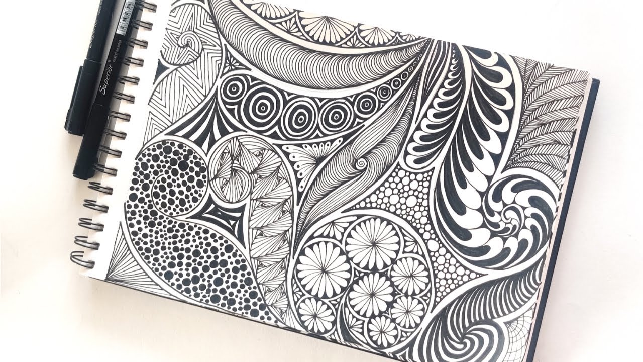 Zentangle art || Zentangle || Doodle art || Zendoodle