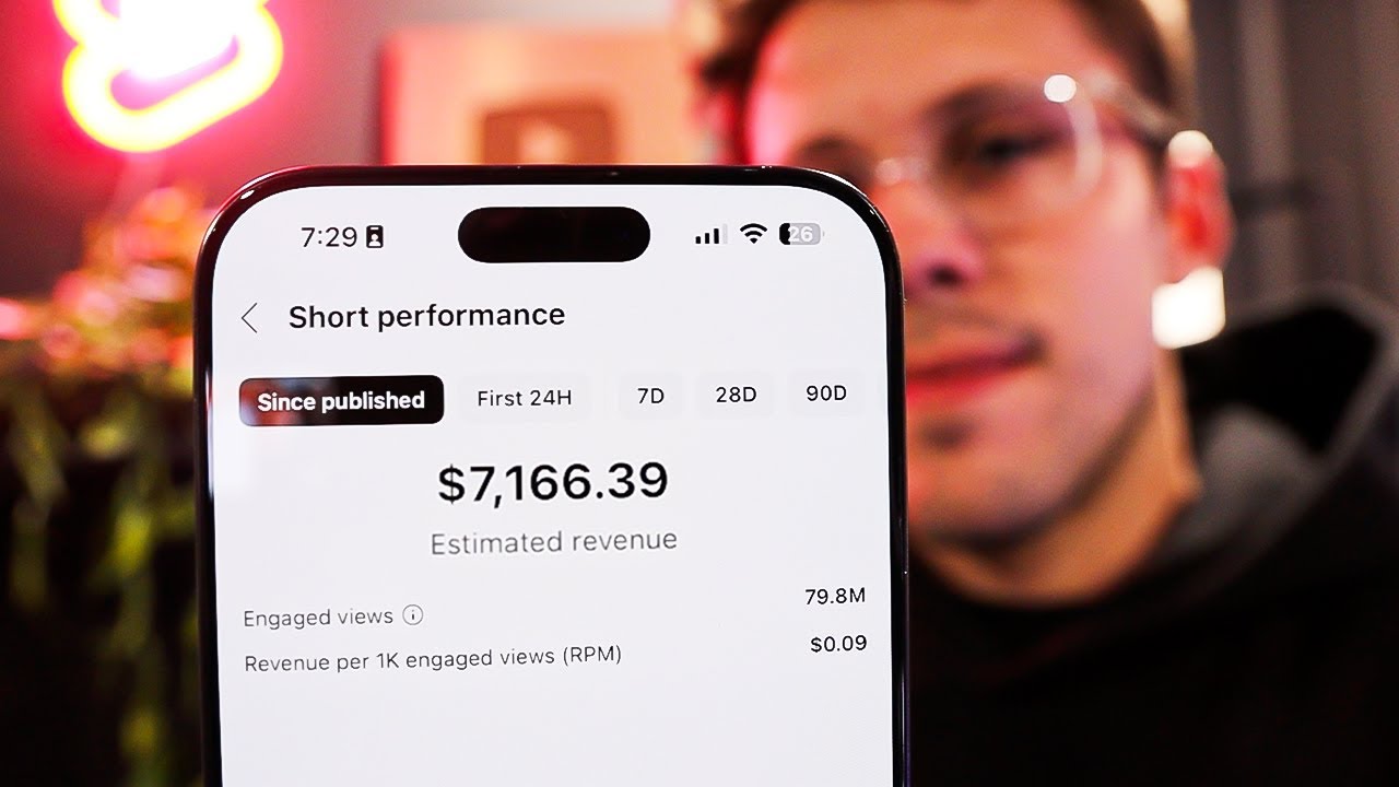 $7,166.39 with 1 Faceless Short - Just Copy Me (YT Shorts Automation Guide)