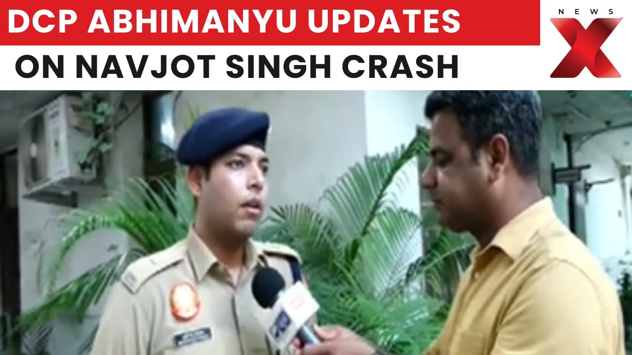 DCP Abhimanyu on BMW crash: Navjot Singh brought 19 km away, woman driver arrested | Exclusive