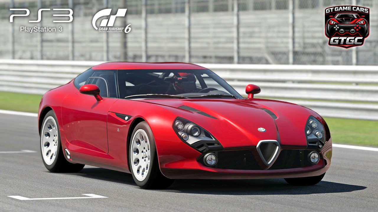 Gran Turismo 6 | Alfa Romeo TZ3 Stradale 2011 | Autodromo Nazionale Monza Race | GT6 | PS3