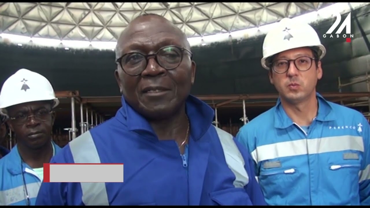GABON HYDROCARBURES   LE MINISTRE EN VISITE DES INSTALLATIONS DE PERENCO À PORT GENTIL