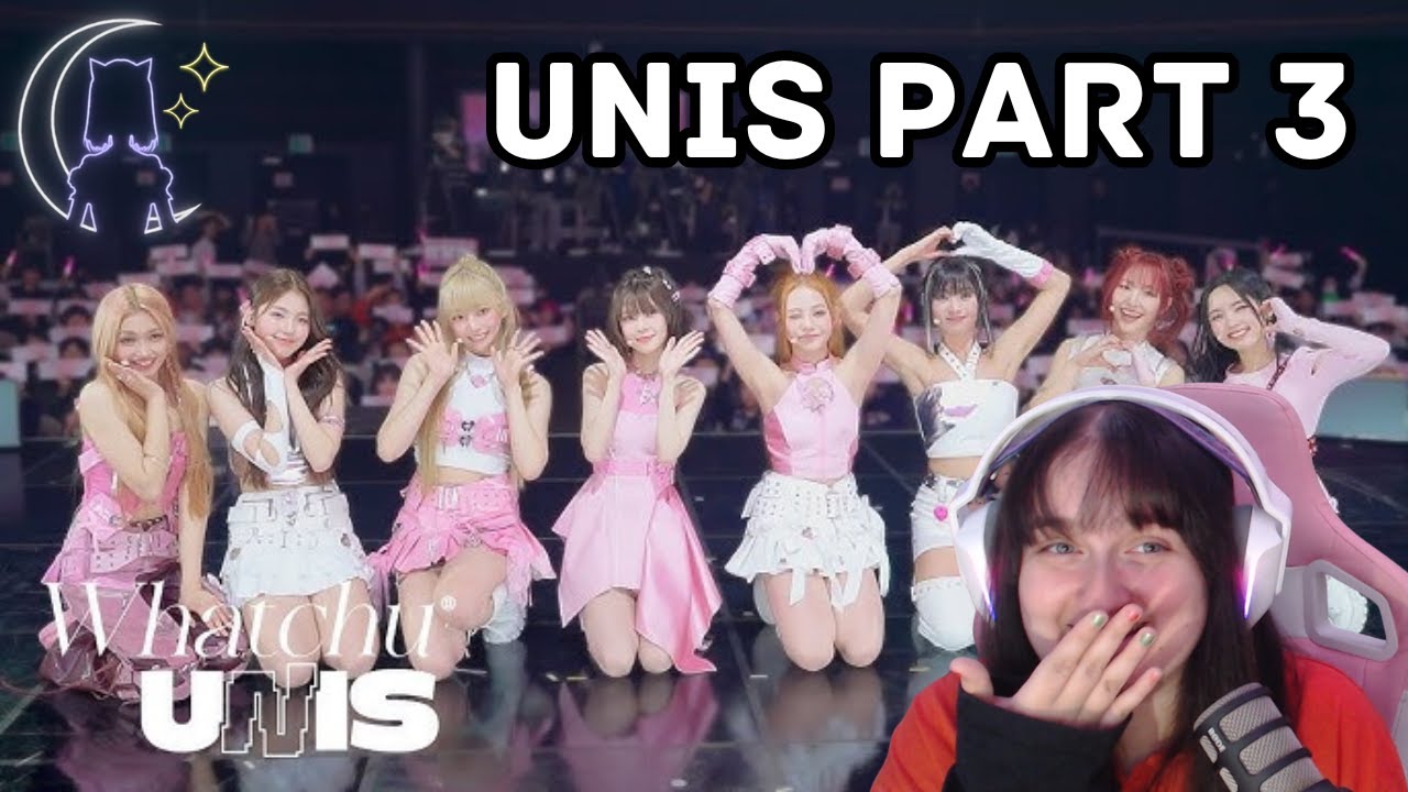 KPOP REACTION - UNIS PART 3!!! (Dream of Girls, Watchu Need, Elisia Taeyang Cover)