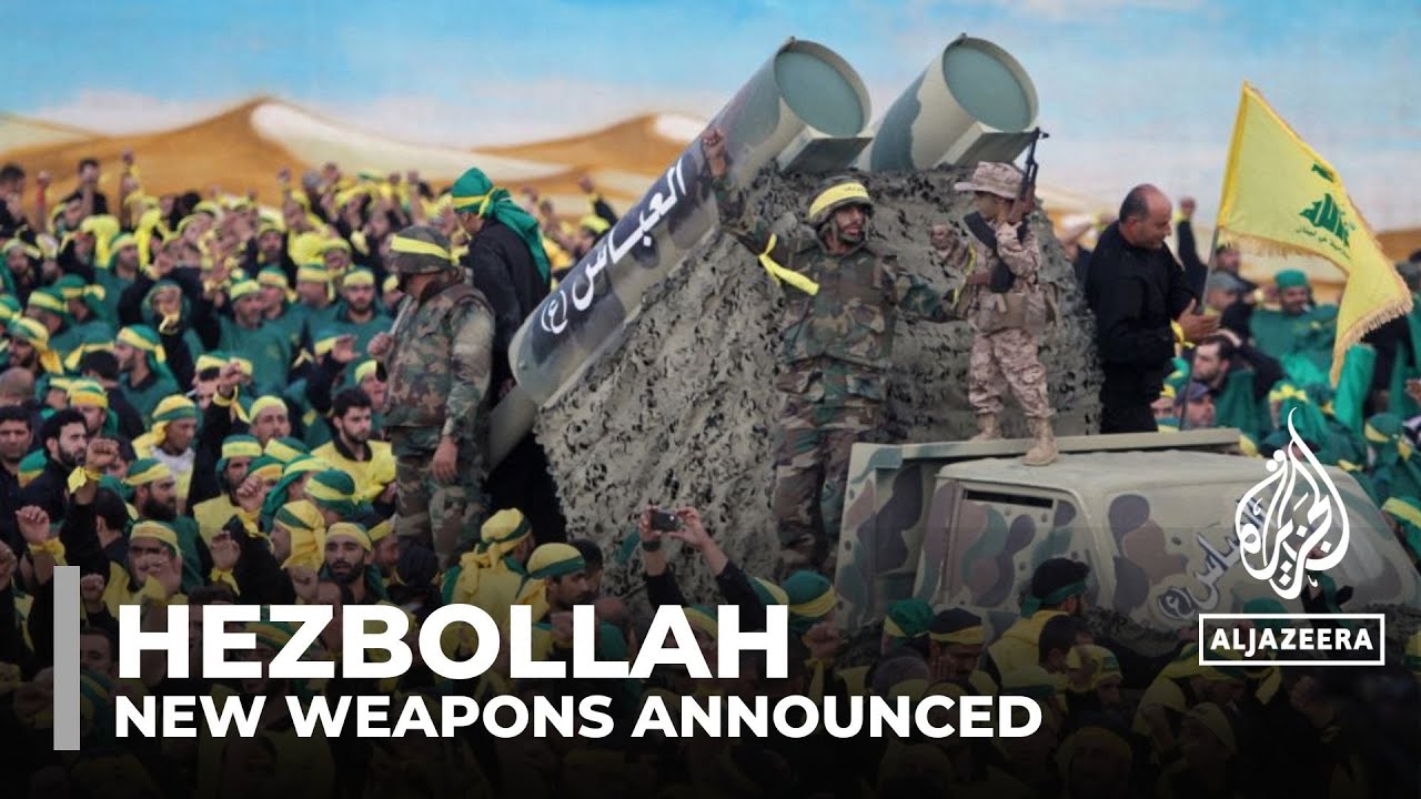 Hezbollah weapons: Lebanese group displays 'precision-guided missile'