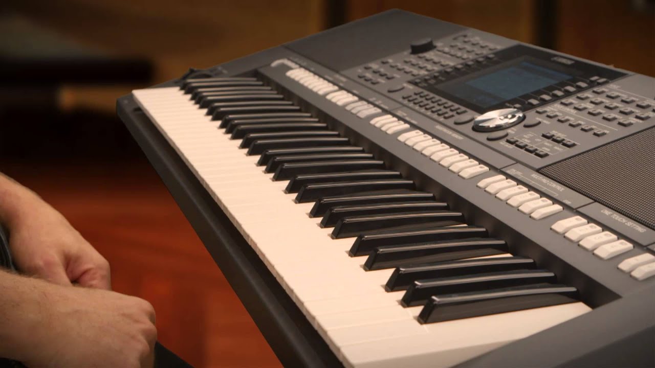 Yamaha PSR-S950 / PSR-S750 product overview video