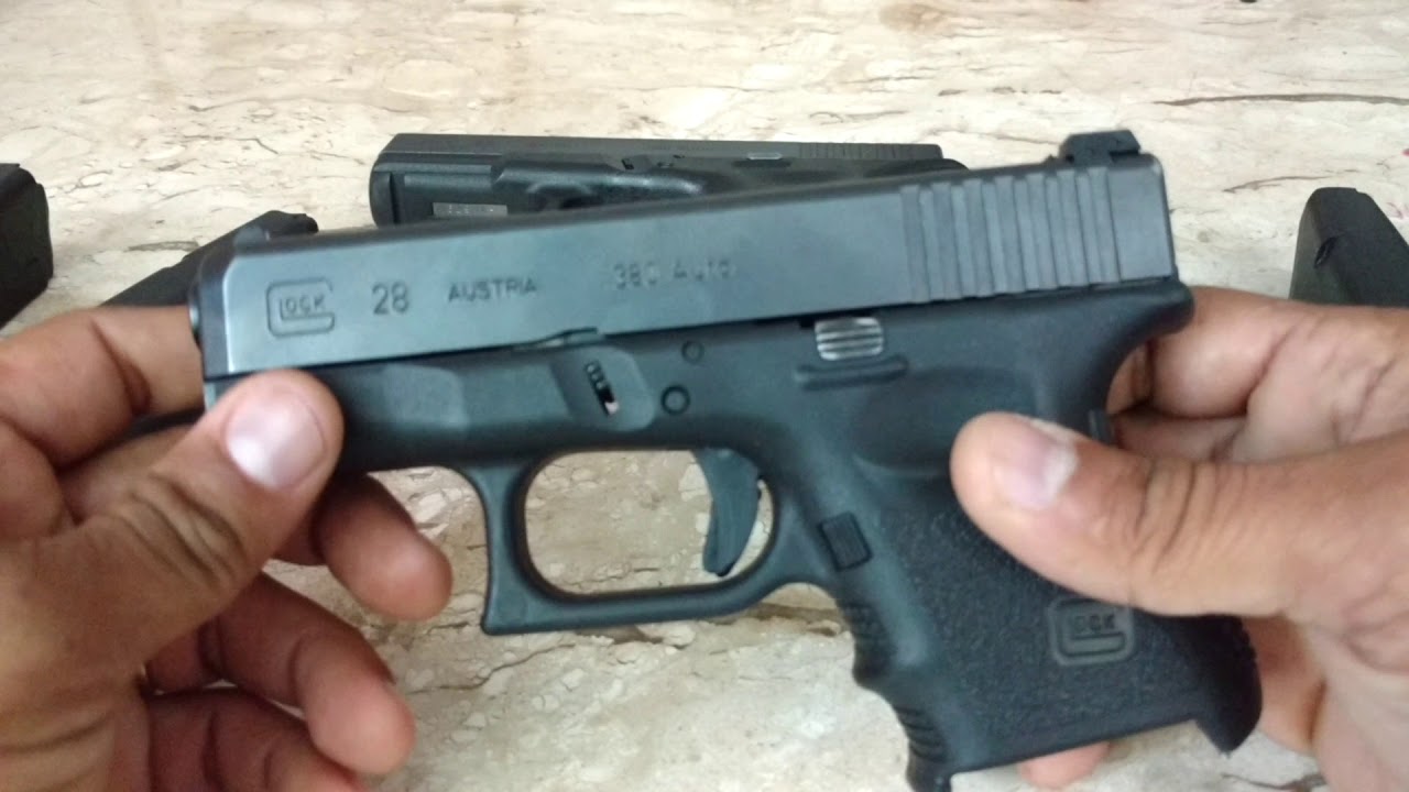 Glock G28 X Glock G25 - diferenças.