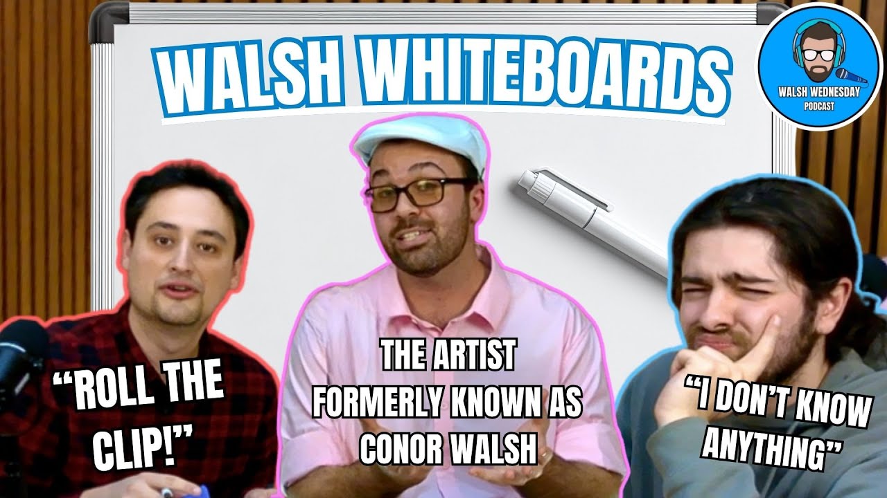 The 1st Walsh Wednesday Game Show - Walsh Whiteboards w/ Harrison Mark & Trevor Souza