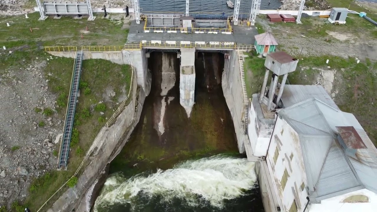 Полёт на квадрокоптере над Байрамгулово (плотина на Аргазинском водохранилище)