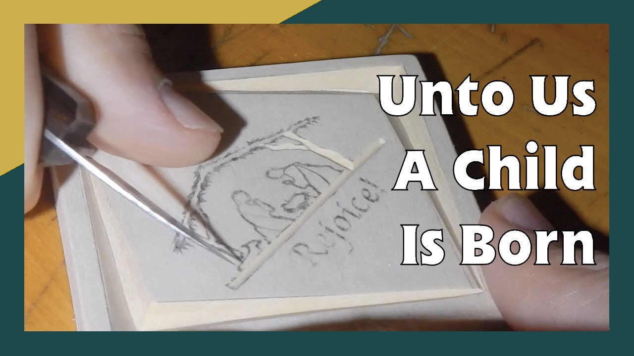 Chip Carving a Nativity Scene Christmas Ornament | CARVE+SHARE