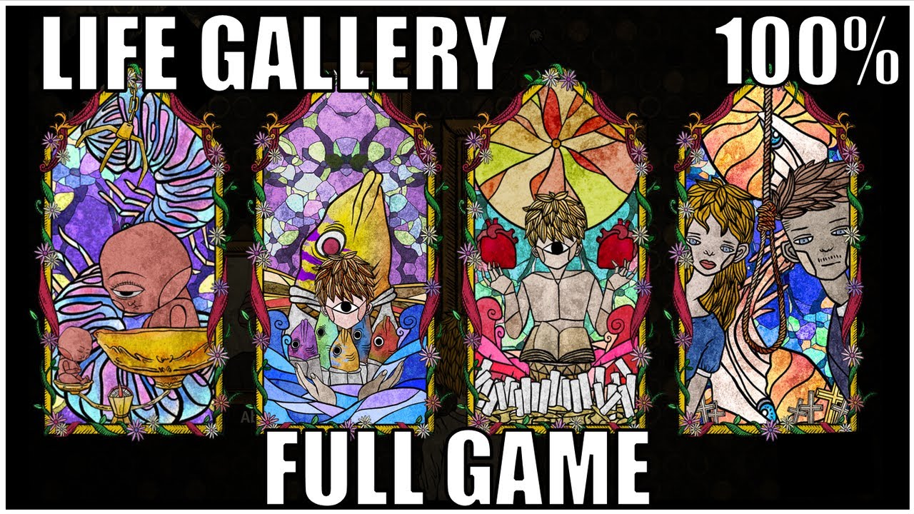 Life Gallery 100% Full Gameplay Walkthrough + All Achievements (No Commentary)