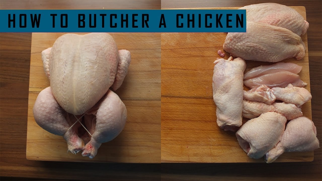 How to Cut a Whole Chicken into 8 Pieces