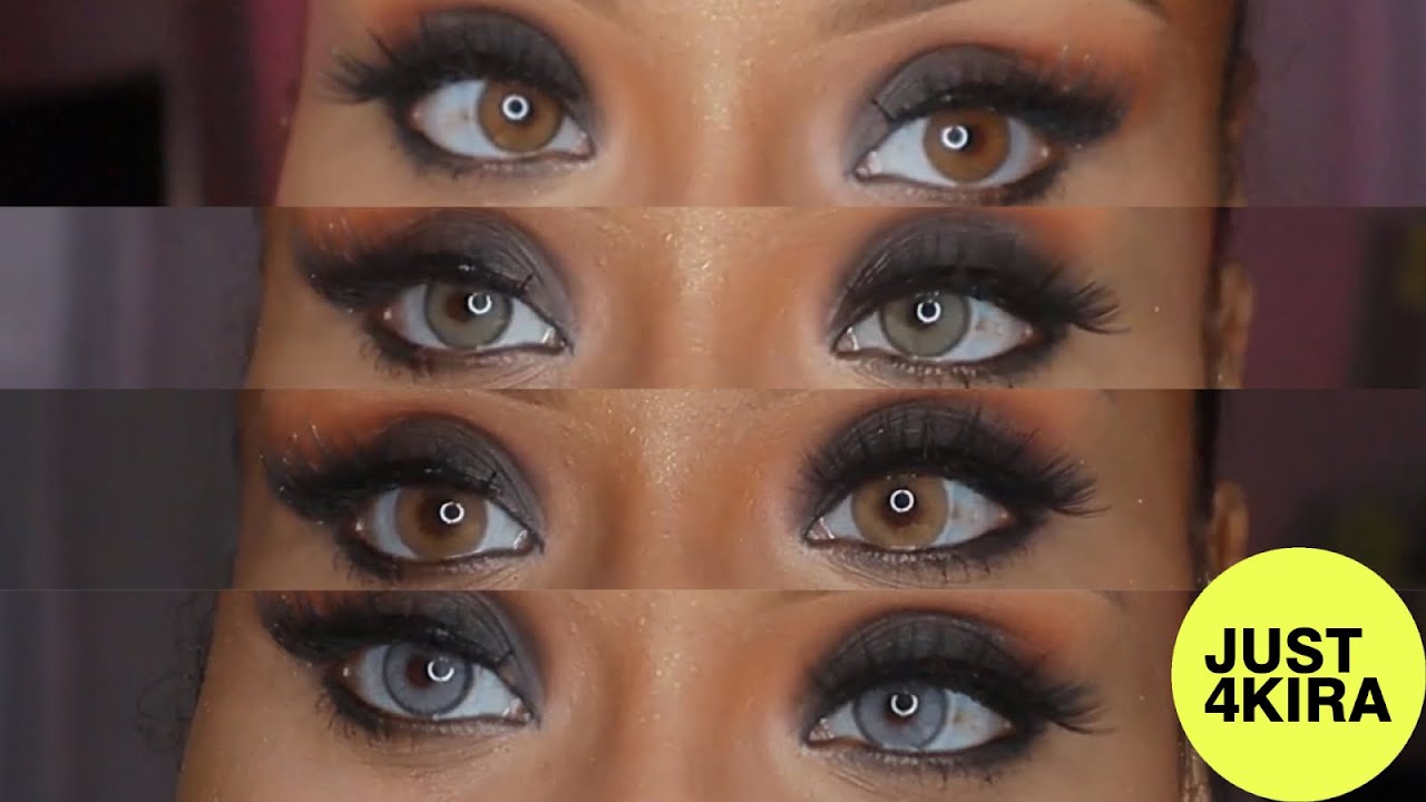 AFFORDABLE & NATURAL LOOKING CONTACTS! | Try on haul | JUST4KIRA ✨