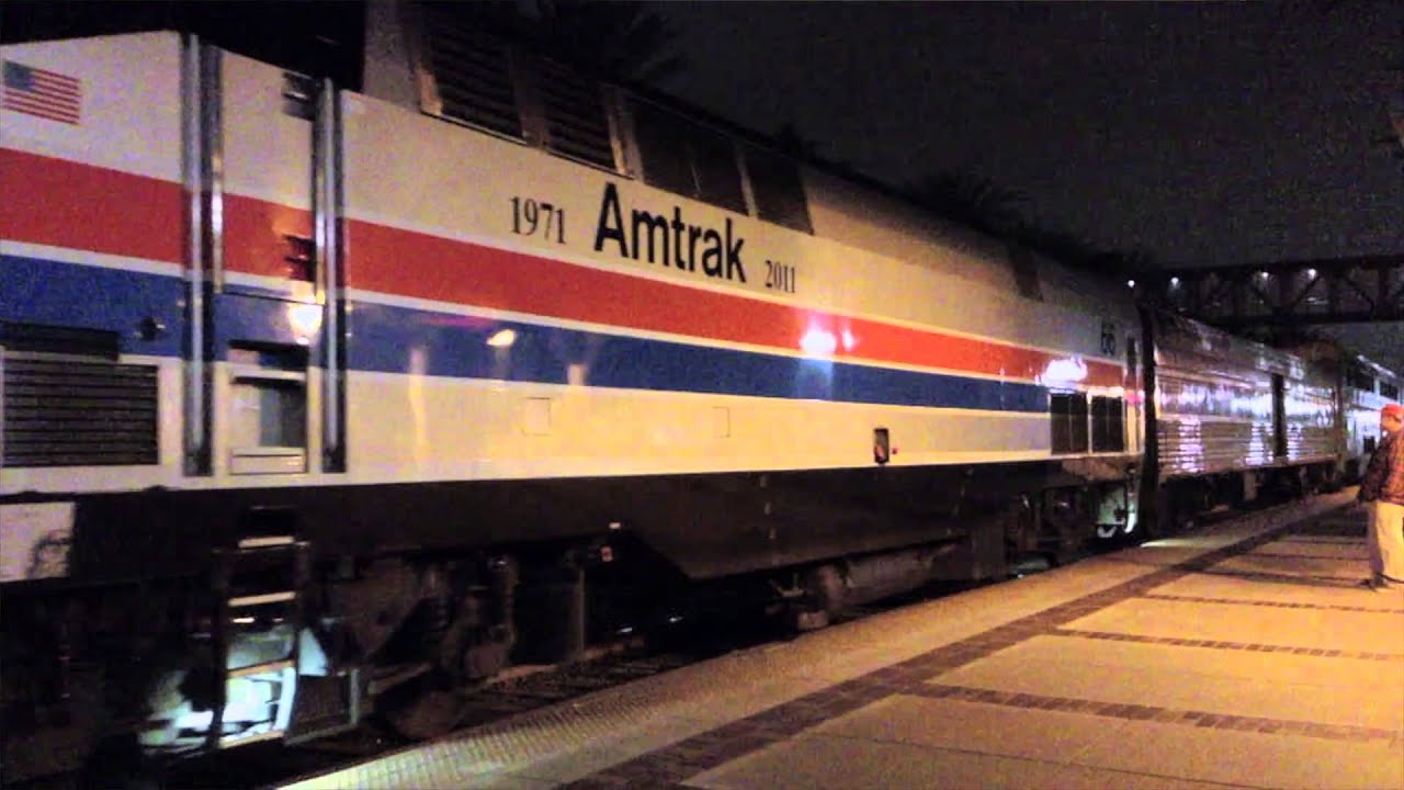 Amtrak Phase 2 Heritage Unit AMTK 66 Trailing on Train #4