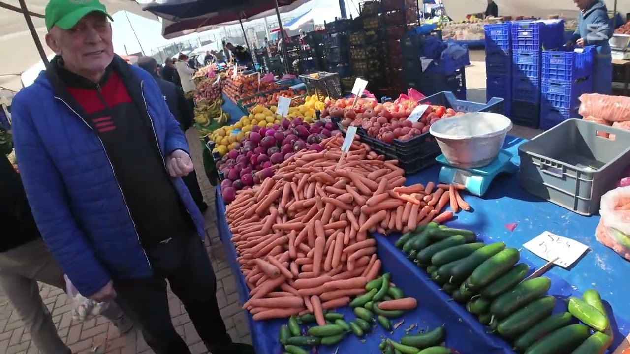 Tekirdağ Yeniçiftlik Pazar gezimiz Saffet Eniştemle