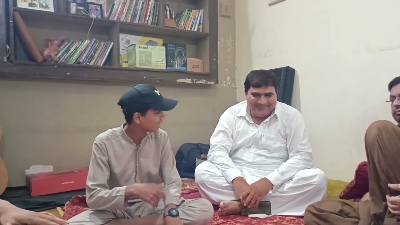 | Very Young and Talented Singer Hunain Ali | at Raheel Studio | 