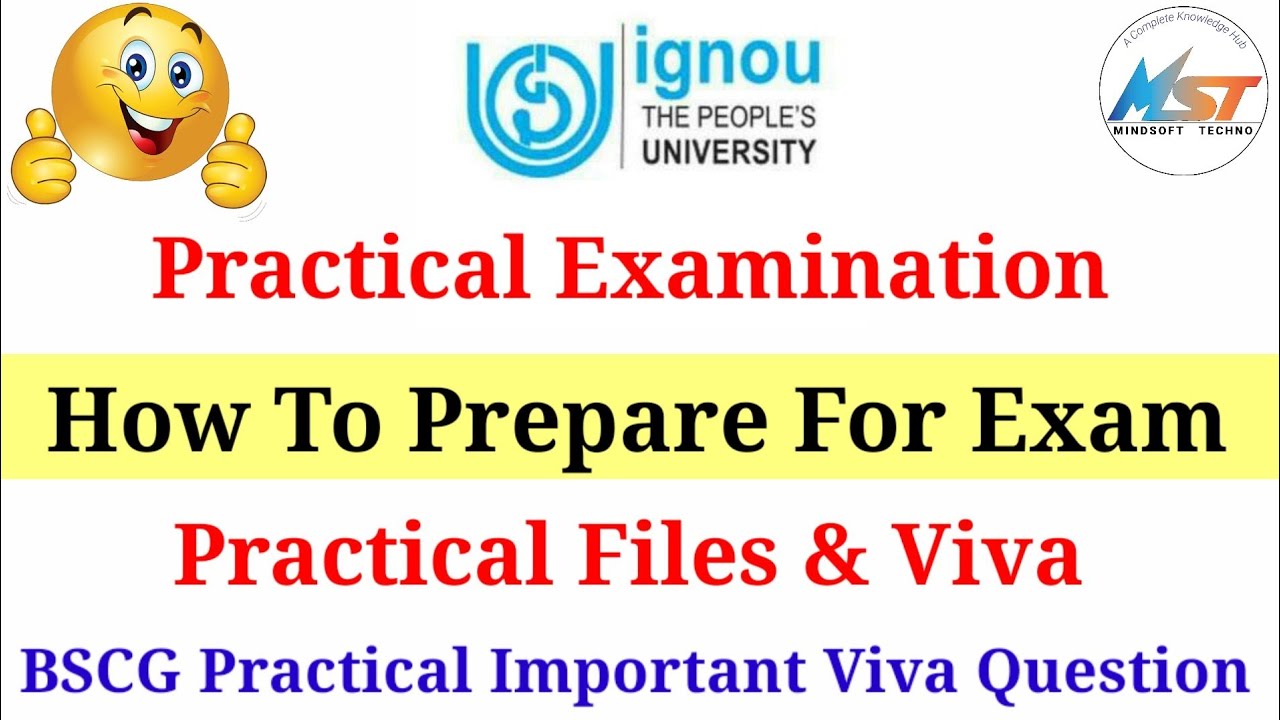How To Prepare For IGNOU Practical Exam | BSCG Practical File & Viva | BSCG Practical viva Question
