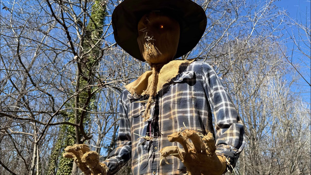 CUSTOMIZED Tekky Design Spirit Halloween Sinister Strawman Halloween Prop