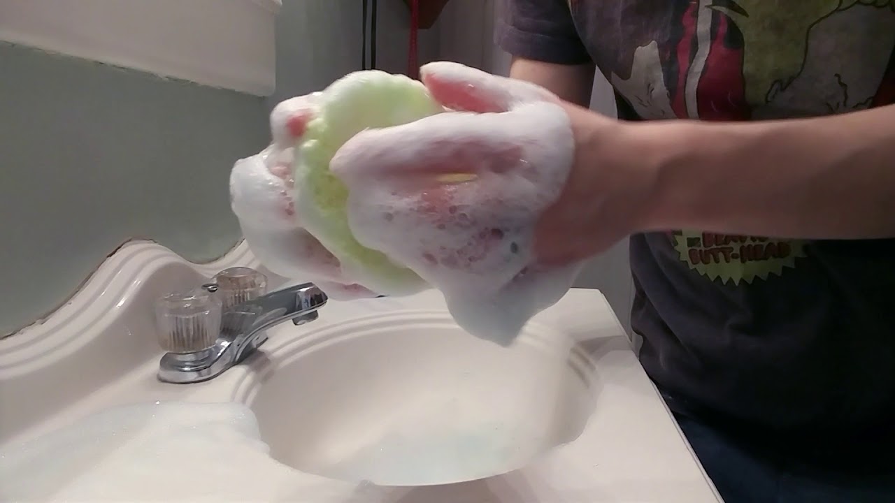 ASMR Scrub Daddy Scratching and Scrubbing