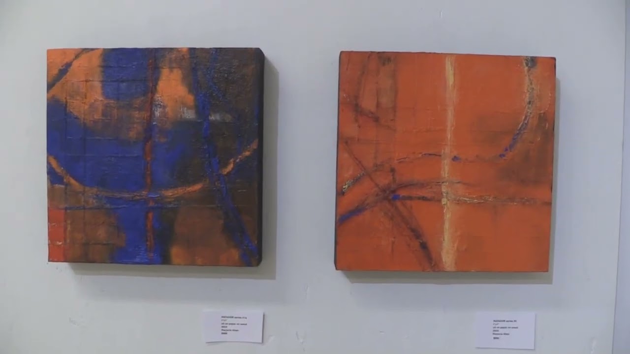 Marjorie Allen at the Rockslide Gallery