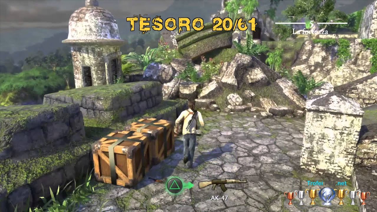 Uncharted Drake's Fortune Remastered - Tutti i collezionabili