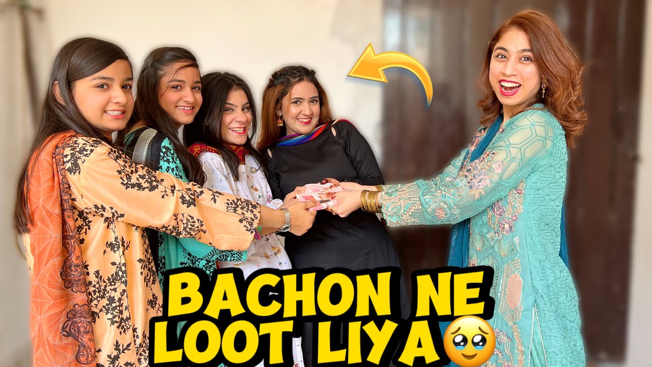 Sb Bacho ko Eidi di♥️ | Nano ghr sbko surprise diya🌸 | EID DAY 2