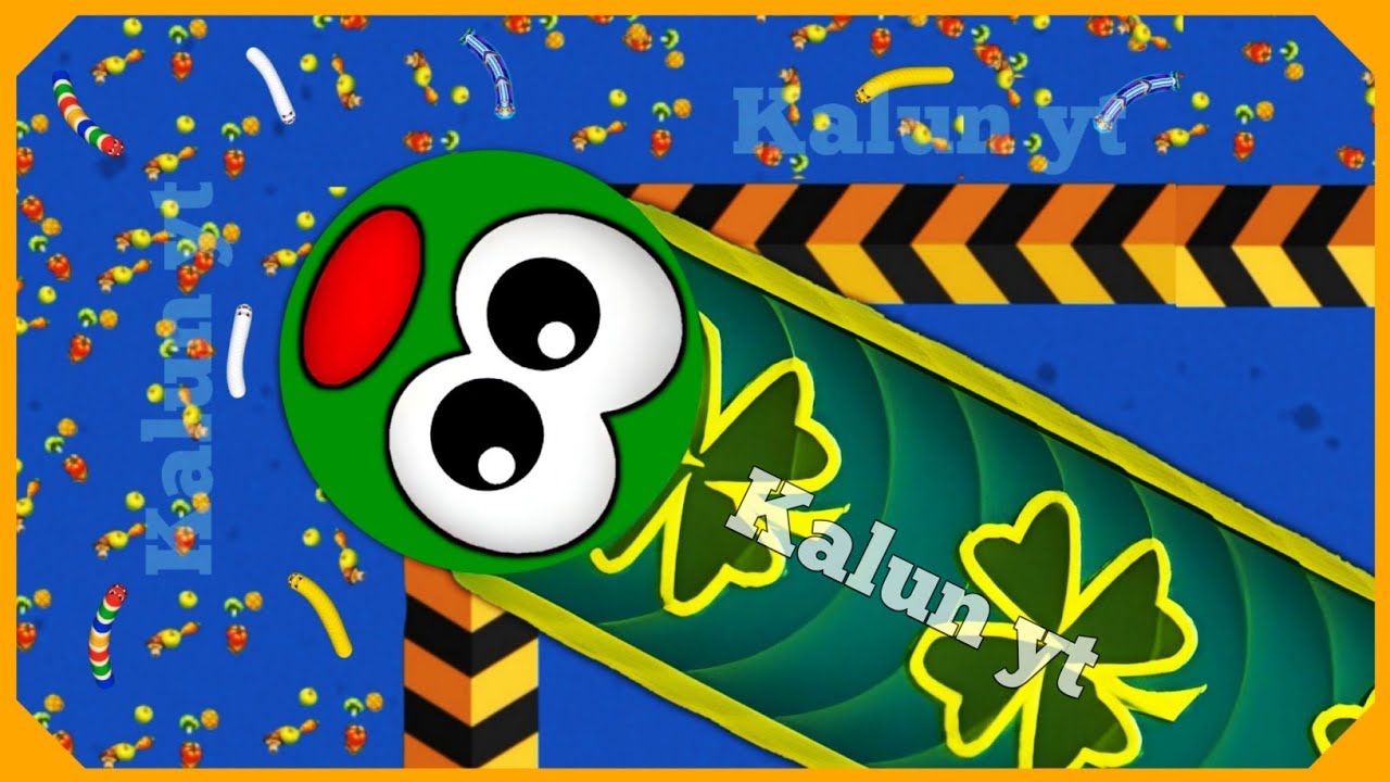 🐍WORMSZONE.IO | Giant Slither Snake Top 01 🏆 | Epic Worms Zone Biggest Snake Gameplay! | Kalun yt
