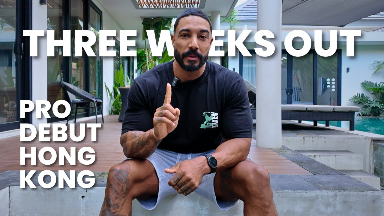 3 WEEKS OUT UPDATE: My Men's Physique Pro Debut