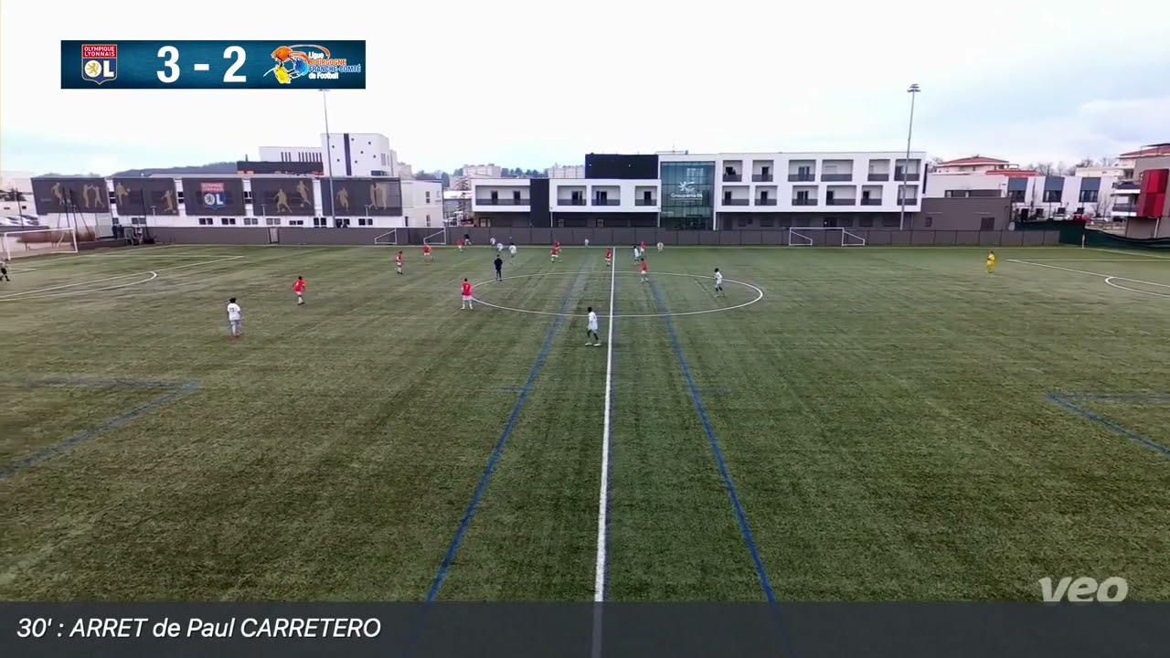 Pôle Espoirs : OL - BFC P17