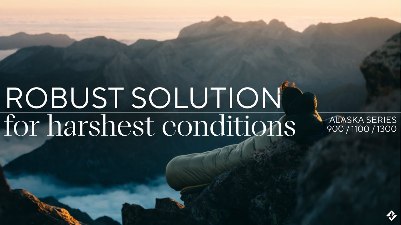 ALASKA: classic winter down sleeping bag by Cumulus®