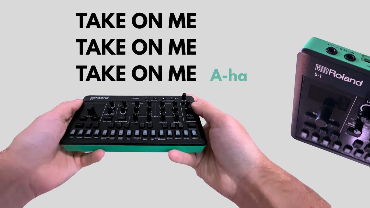 Roland S-1 | Take On Me | A-ha (cover)