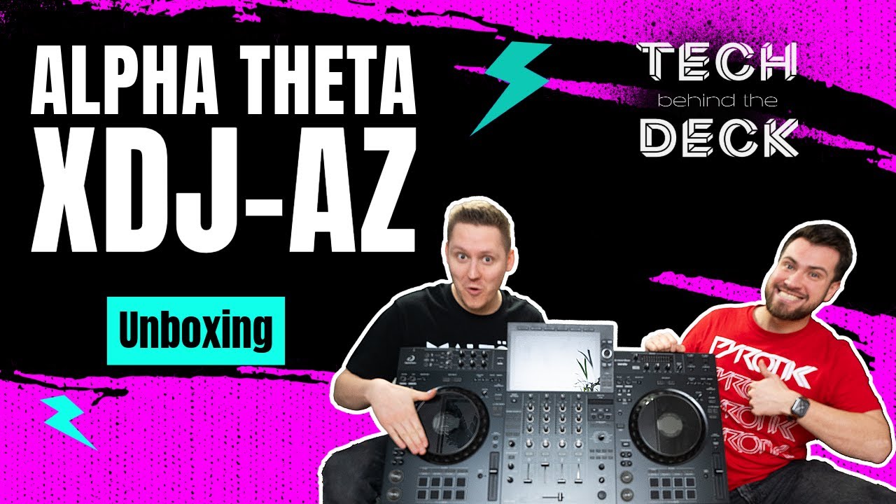 Alpha Theta XDJ-AZ Unboxing - Deutsch