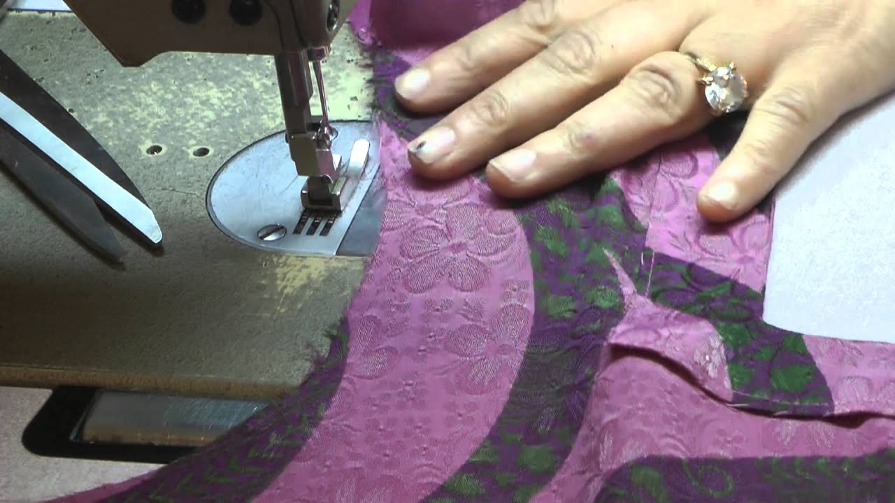 Preparing The Back Neckline