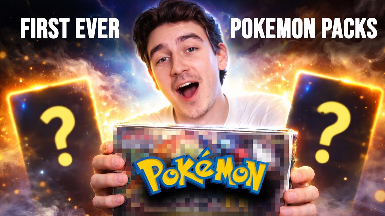 Opening a Pokémon Pack for the First Time Ever