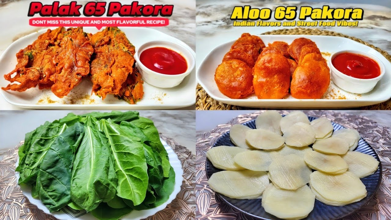 Palak Pakoda Recipe|Aloo Pakora Recipe|65 Pakoda Recipe |Pakode Ki Recipe|Crispy Palak Pakoda Recipe