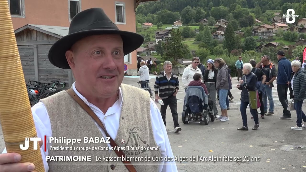 Le Rassemblement des Cors des Alpes de l'Arc Alpin fête ses 20 ans