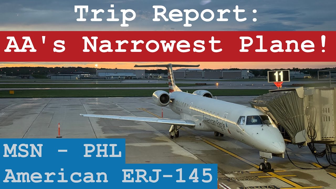 Trip Report: A Cramped Bulkhead Seat | American ERJ-145 | Madison - Philadelphia | MSN - PHL