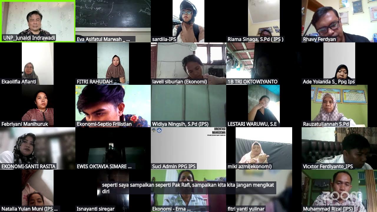 Pembekalan UKPPPG GT 2 PEMATERI Junaidi