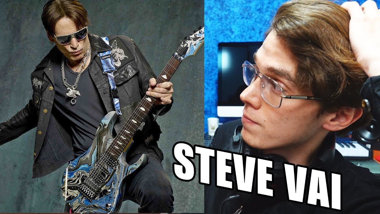 Analizo a STEVE VAI Tocando Guitarra Eléctrica
