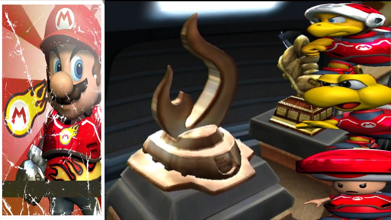 Mario Strikers Charged - Mario - Fire Cup