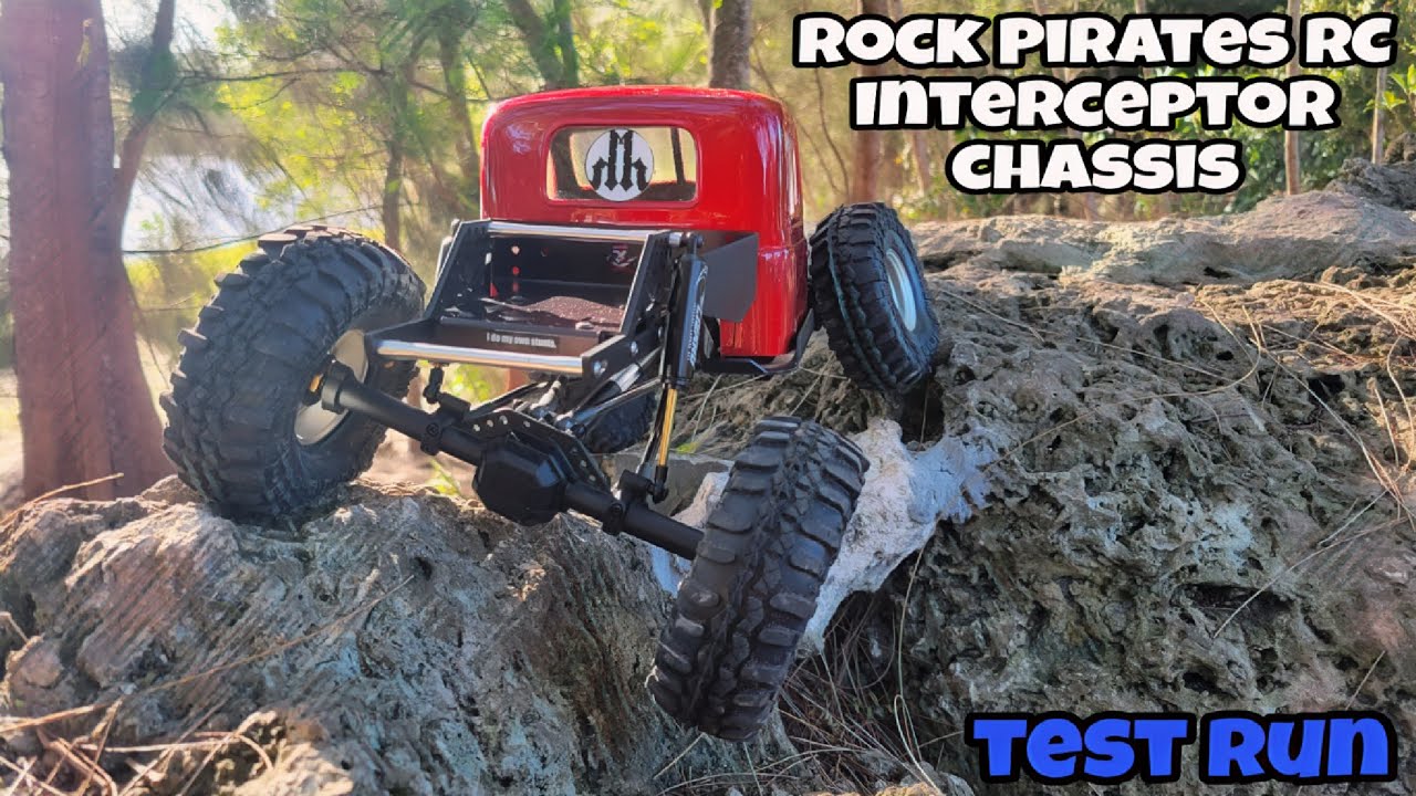 Rock Pirates RC Interceptor Chassis Build Test Run