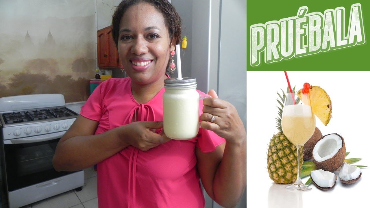 Piña Colada Original, Como Hacerla (Paso a Paso)  | ALUDEL