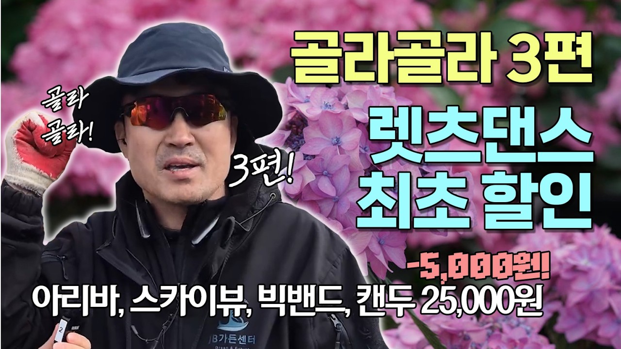 골라골라 3탄 | 이번엔 렛츠댄스! 이전에 진행한 적 없던 렛츠댄스 할인 행사.. 이번엔 진짜 초대박이다!