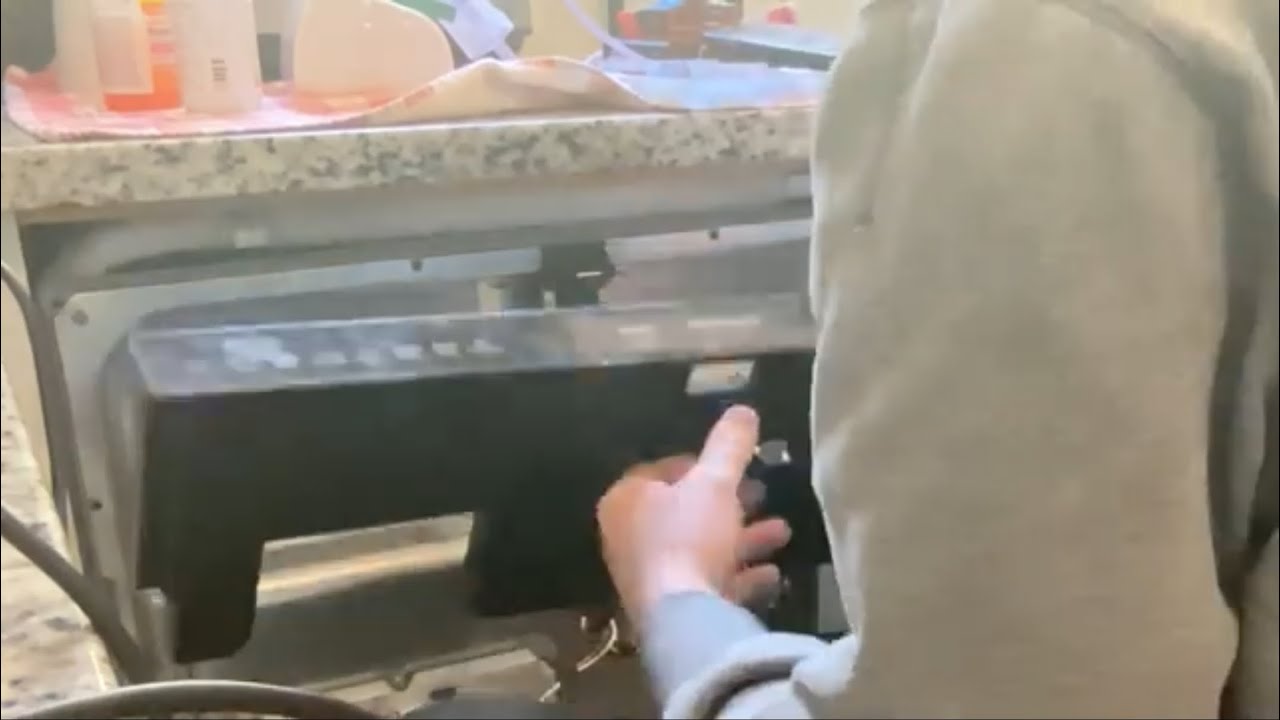 Frigidaire Gallery Dishwasher Not Staying On - Door Latch Repair Fix