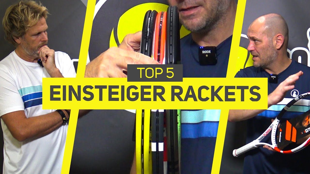 Unsere TOP 5 TENNISSCHLÄGER für ANFÄNGER! | Hands-On | Tennis-Point