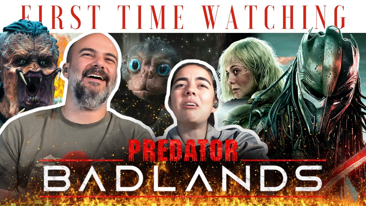 European Couple watch * PREDATOR: BADLANDS * for the first time 🤔 Is it any good? | Movie Reaction