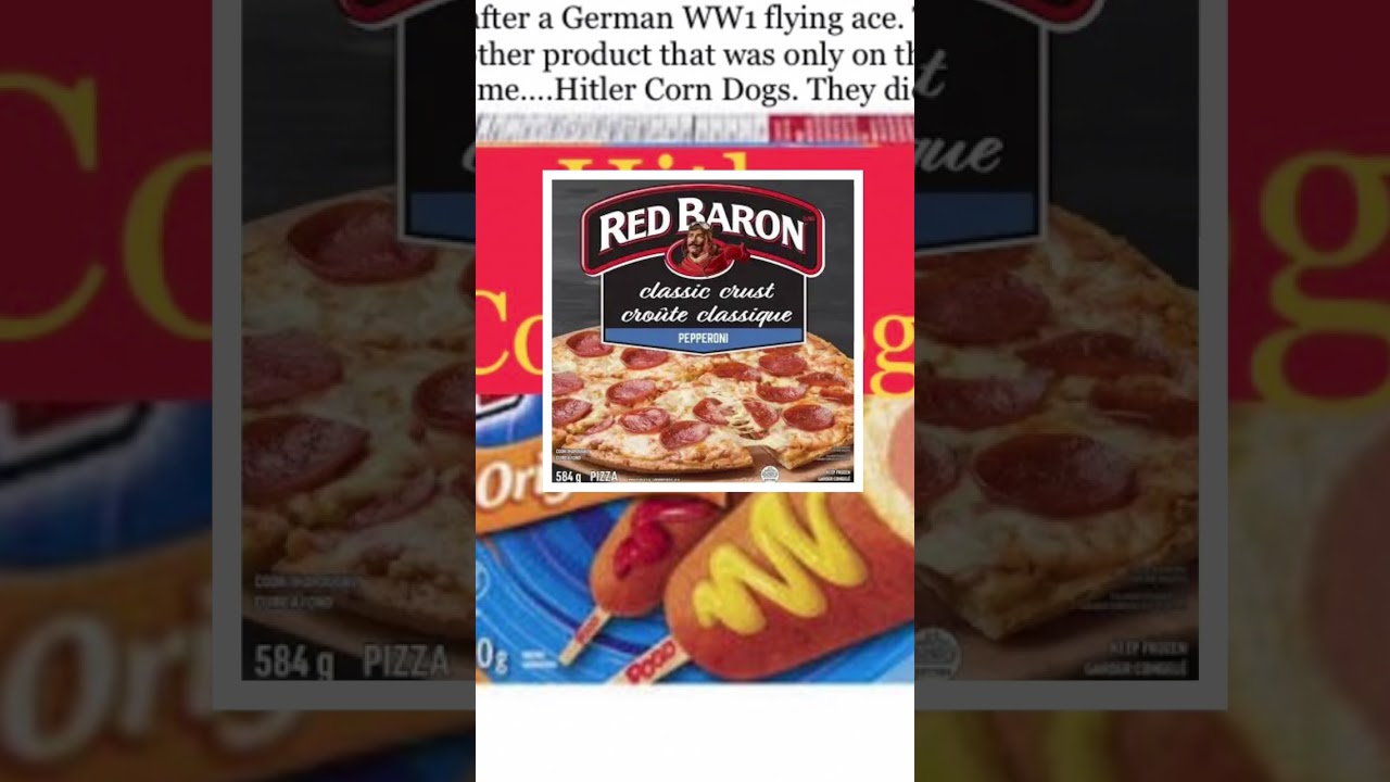 Living memes s3ep32v1: Red Baron Pizza has a spin-off product. Do you remember it? 