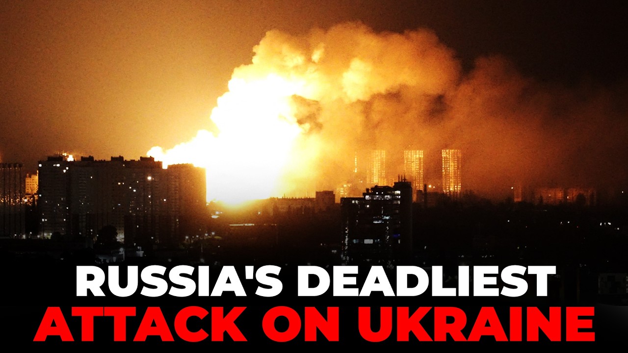 WATCH: Deadly Russian Attack on Kyiv Leaves Four Dead, Dozens Wounded | Russia-Ukraine war News