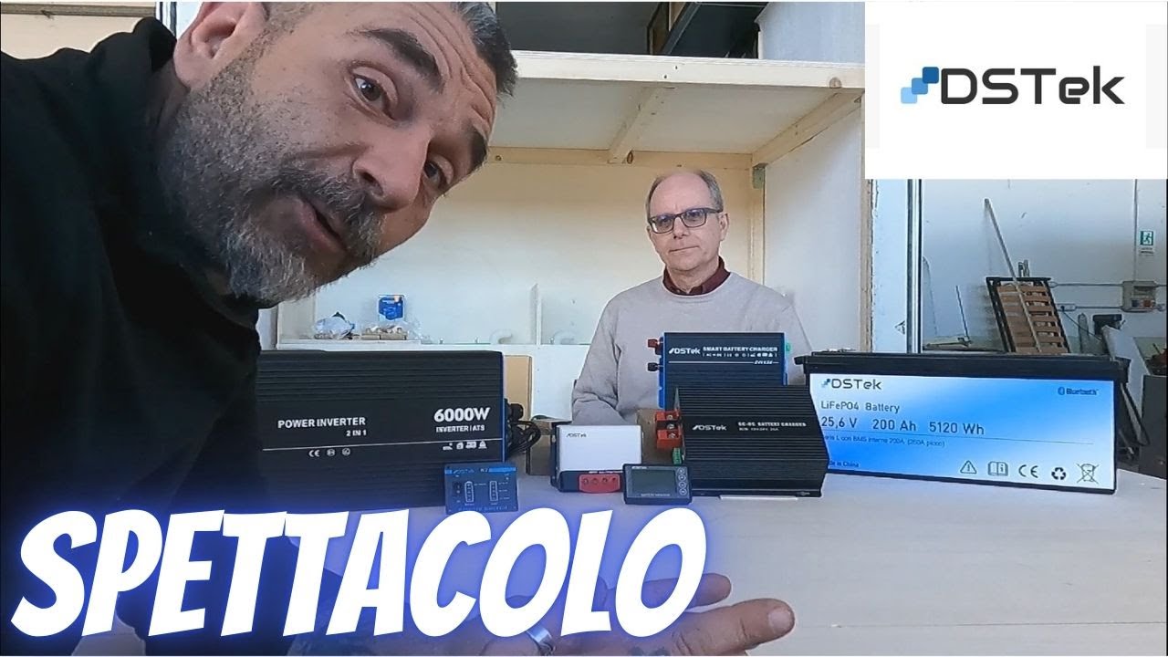 CAMPER VAN Batteria Litio 24V DSTEK LifePo4