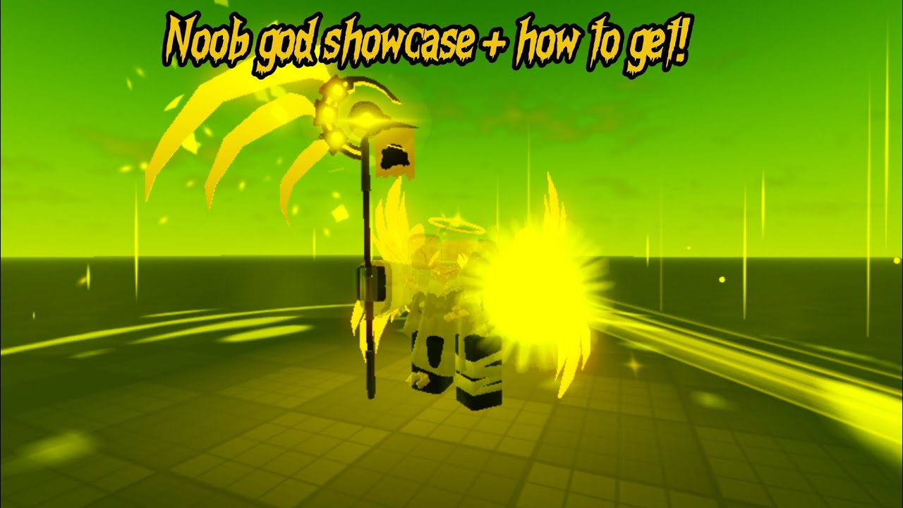 Model testing : noob god showcase + how get 