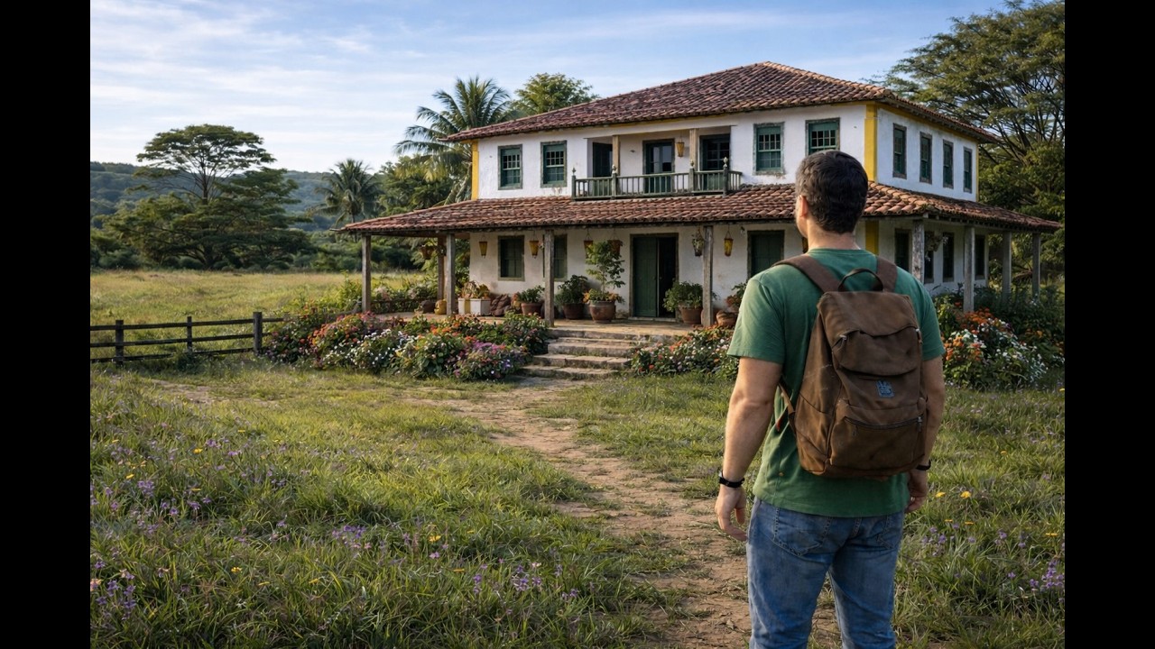 Expulso de casa pela esposa, homem herda fazenda — você não vai acreditar no que encontrou...